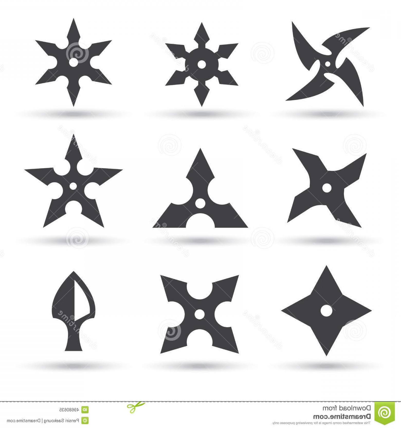 Ninja Star Vector at Vectorified.com | Collection of Ninja Star Vector ...