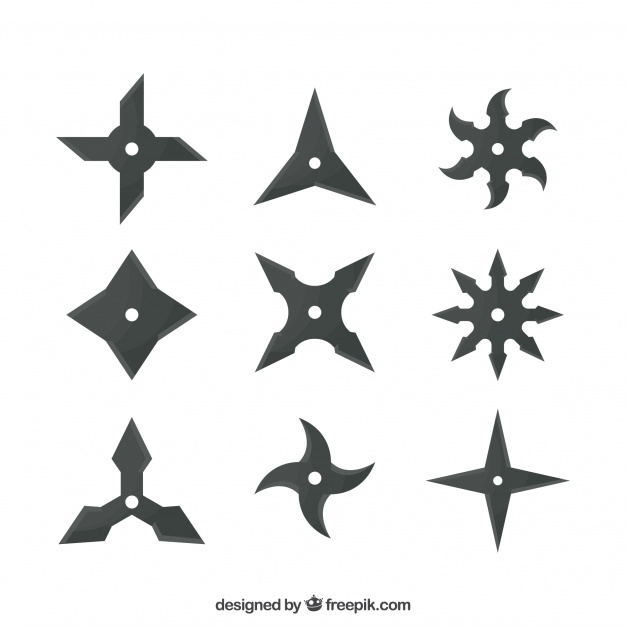 Ninja Star Vector at Vectorified.com | Collection of Ninja Star Vector ...