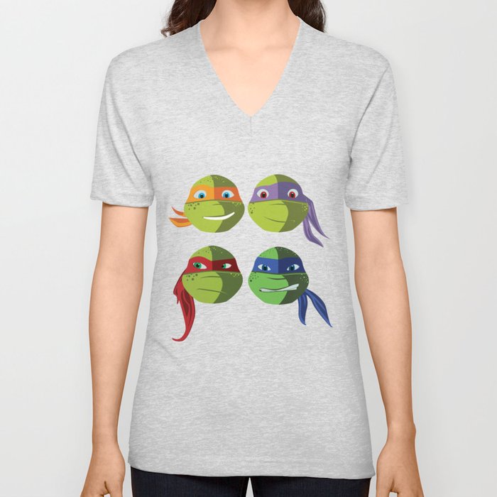 700x700 Teenage Mutant Ninja Turtles Vector Art Unisex V Neck
