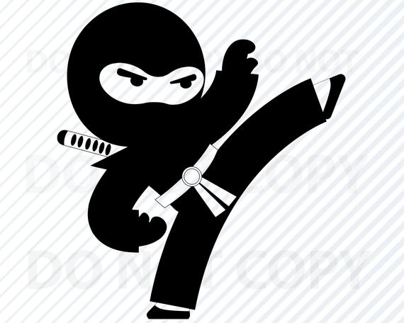 Ninja For Cricut Boy Ninja Vector Images Clipart Etsy 570x456 Ninja For Cricut Boy Ninja Vector Images Clipart Etsy