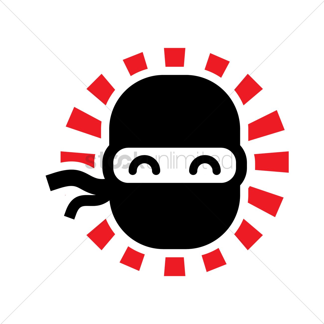 Ninja Vector Image 1300x1300 Ninja Vector Image