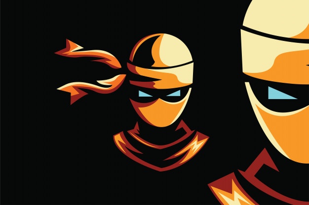 Ninja Logo Sport Vector Premium Download 626x416 Ninja Logo Sport Vector Premium Download