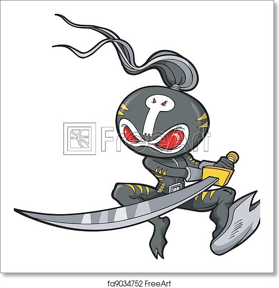 Free Art Print Of Ninja Vector Illustration Ninja Warrior Vector 561x581 Free Art Print Of Ninja Vector Illustration Ninja Warrior Vector