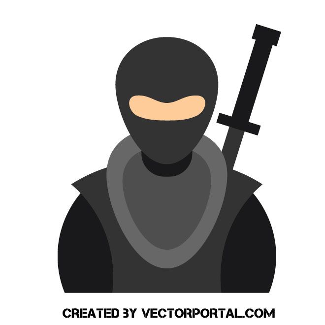 Ninja Vector Art at Vectorified.com | Collection of Ninja Vector Art ...