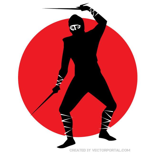 660x660 Ninja Warrior Graphics Free Vector Free Vectors Ui Download