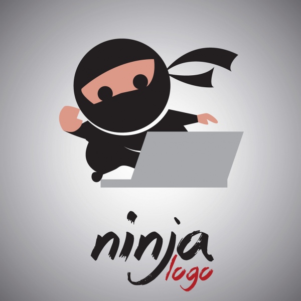 600x600 Ninja Logo Free Vector In Encapsulated Postscript