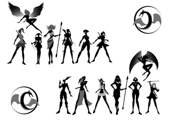 339x240 Female Ninja Vector Photos, Royalty Free Images, Graphics, Vectors