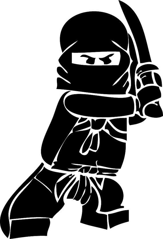 570x836 Image Result For Ninjago Vector Art Cricut Lego Decals, Lego