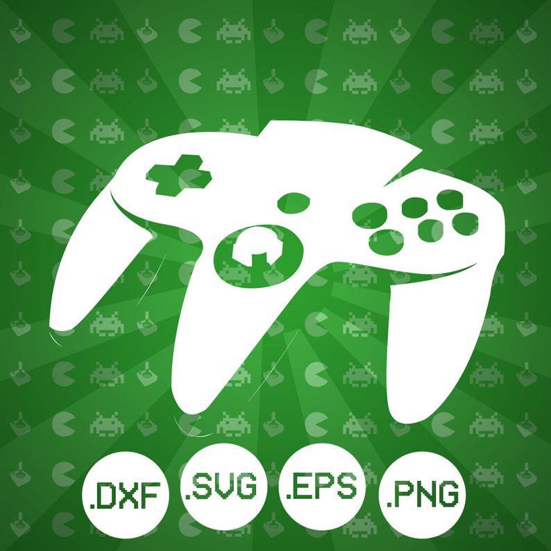 794x794 Game Controller  Dxf Video Game Etsy