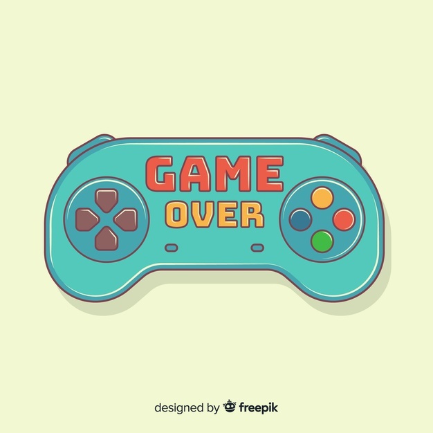 626x626 Hand Drawn Game Pad Logo Vector Free Download