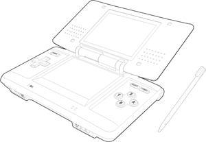 Nintendo Ds Drawing Logo Vector 300x207 Nintendo Ds Drawing Logo Vector