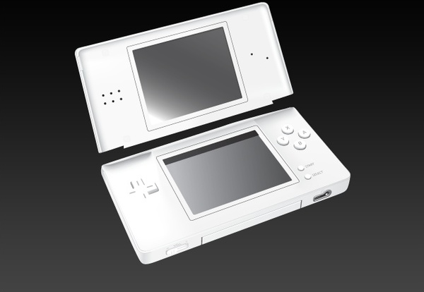 Nintendo Ds Lite Vector Free Vector In Adobe Illustrator 600x414 Nintendo Ds Lite Vector Free Vector In Adobe Illustrator