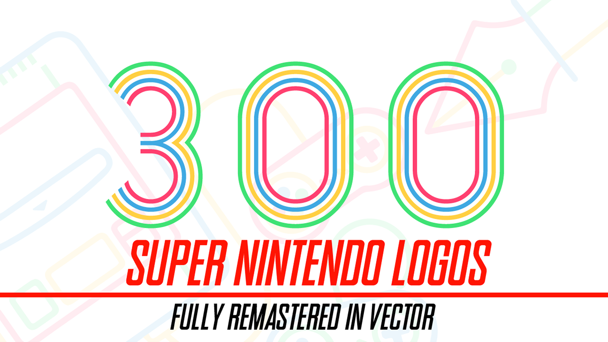 1200x675 Super Nintendo Logos Fully Remastered On Behance