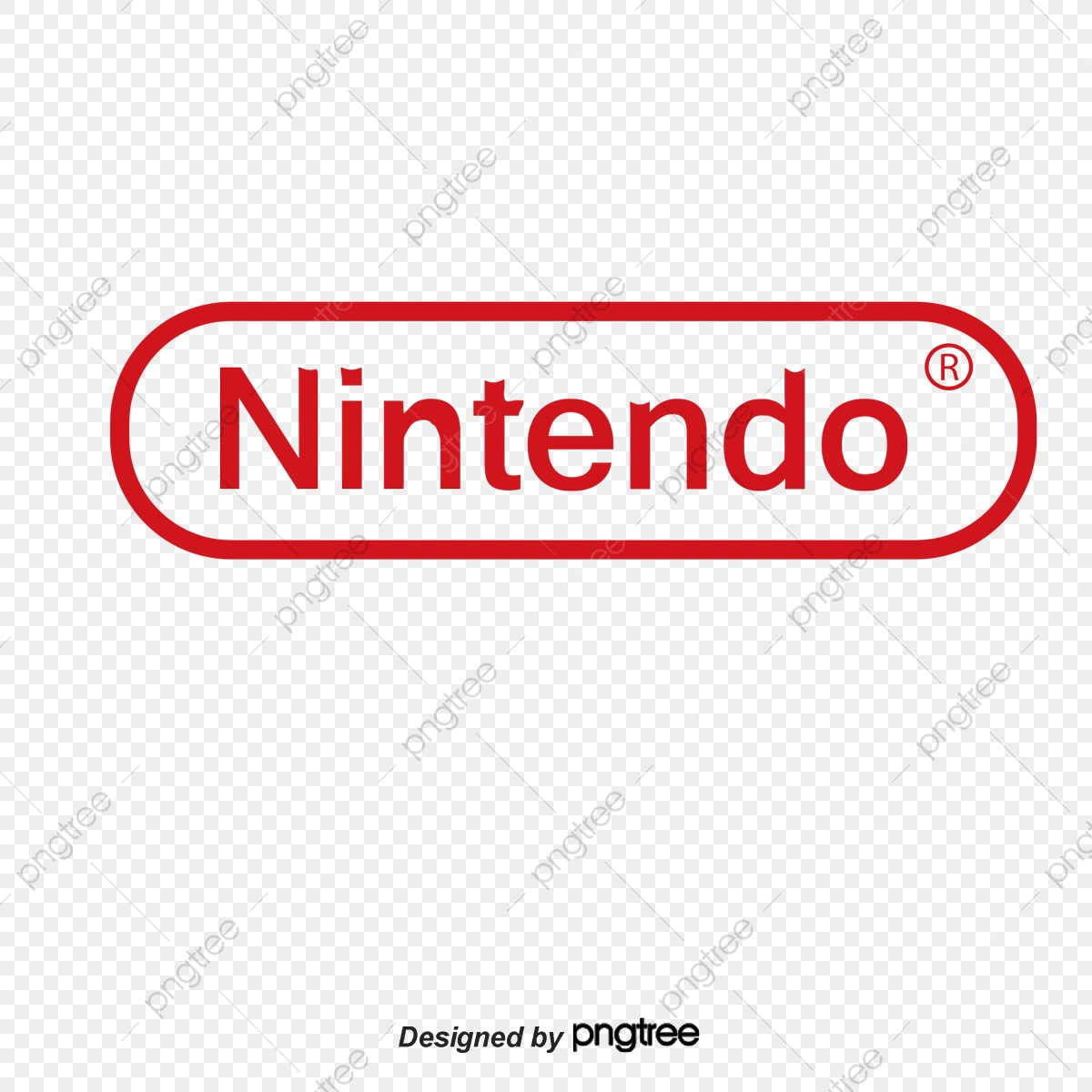 1200x1200 Nintendo Logo Vector, Logo Elements, Red Logo, Vector Png