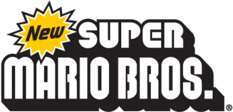 469x227 Download Hd New Super Mario Bros Nintendo Logo Vector