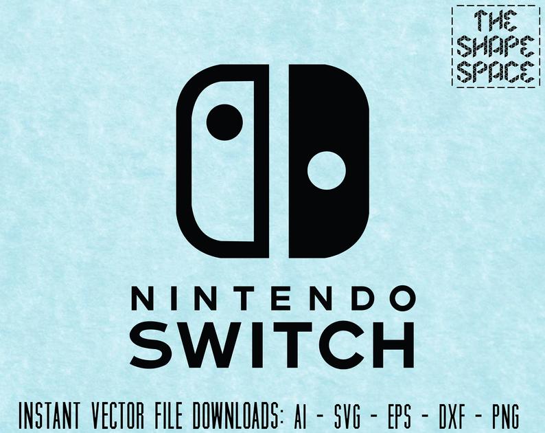 794x630 Nintendo Switch Logo Instant Vector Download Etsy
