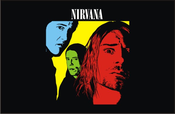 600x390 Nirvana Group Vector T Shirts