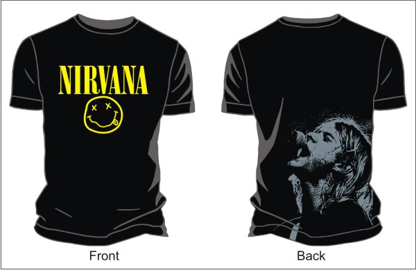 600x390 Nirvana Logo Vector T Shirts