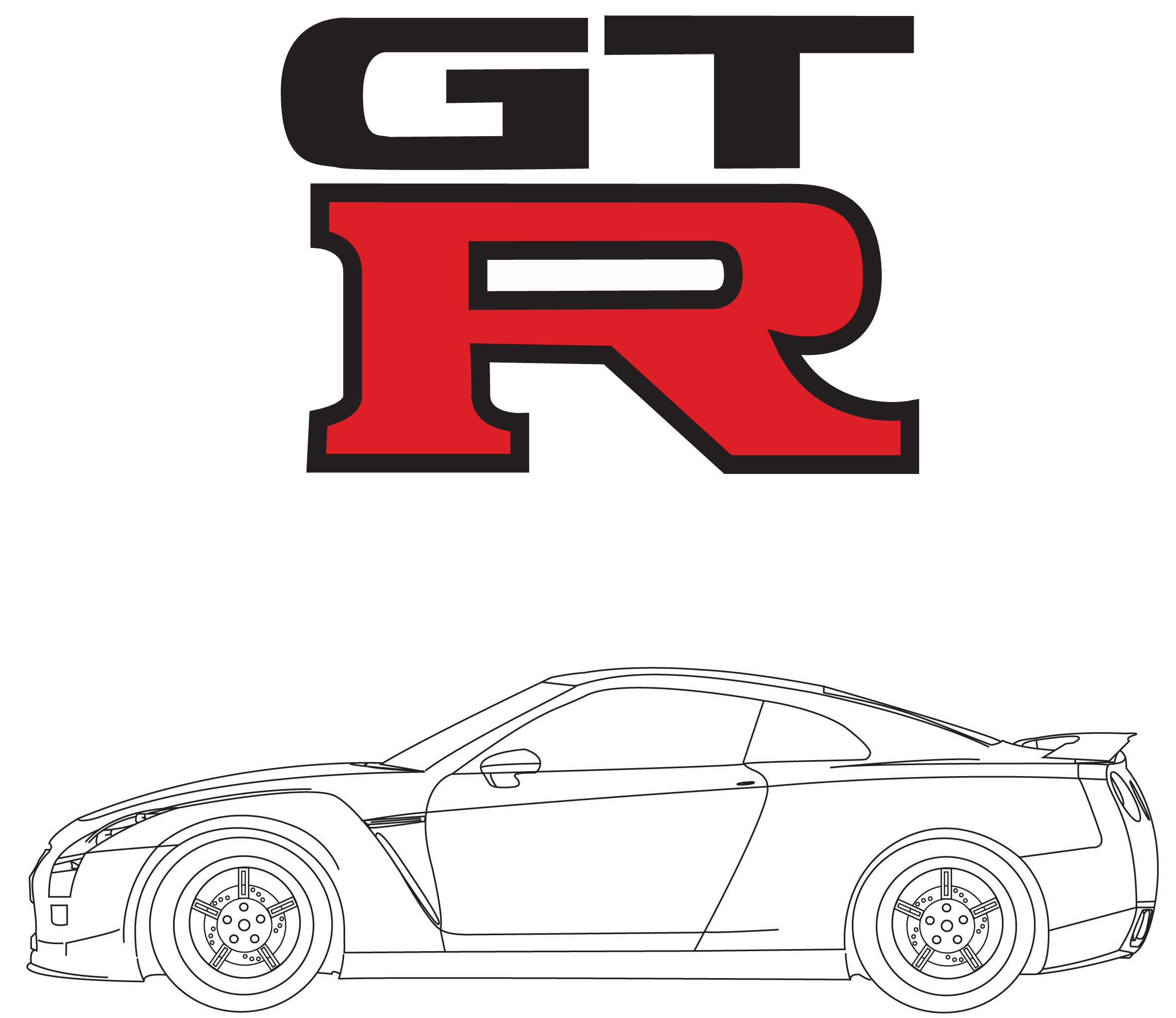 Nissan GTR 35 лого