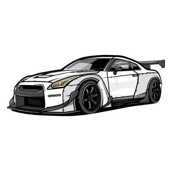 Nissan Gtr Vector at Vectorified.com | Collection of Nissan Gtr Vector ...