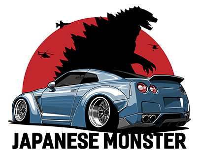 Nissan Skyline Vector Art On Behance 404x316 Nissan Skyline Vector Art On Behance