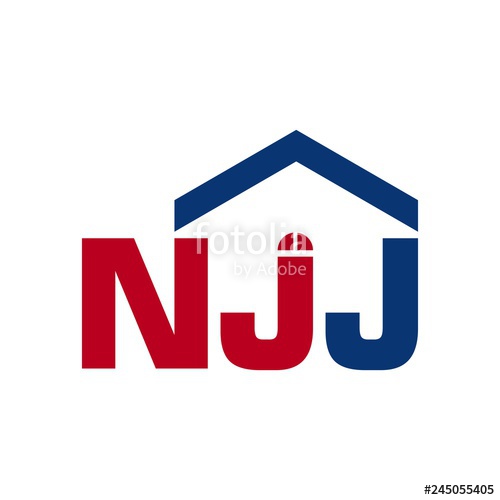 500x500 Letter N J Vector Logo Stock Image And Royalty Free Vector