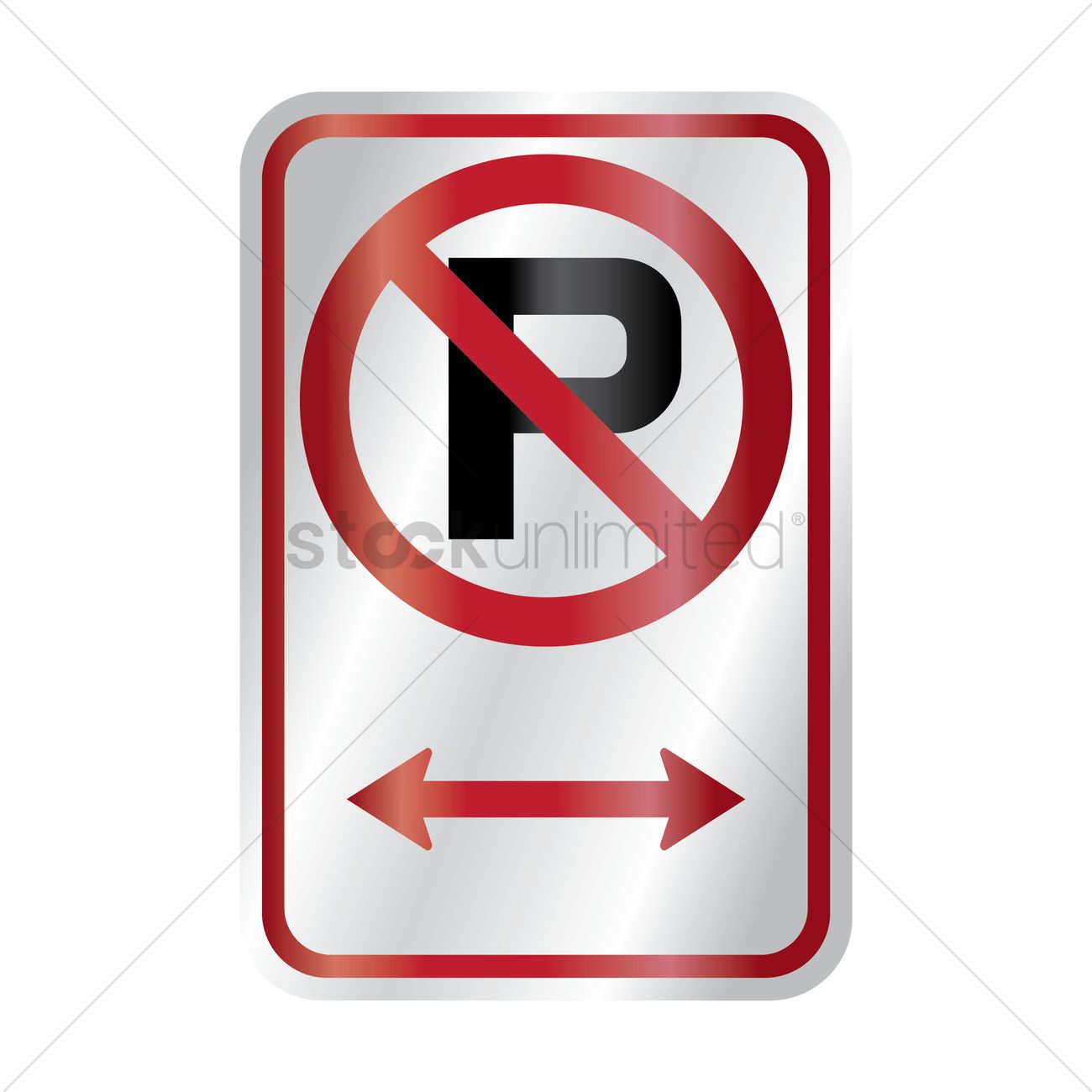 No Parking Sign Vector at Vectorified.com | Collection of No Parking ...