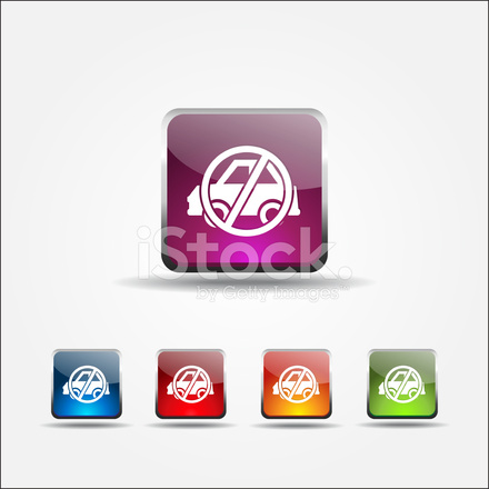 440x440 No Parking Vector Icon Design Stock Vector