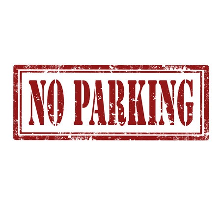 450x450 Grunge Rubber Stamp With Text No Parking,vector Illustration