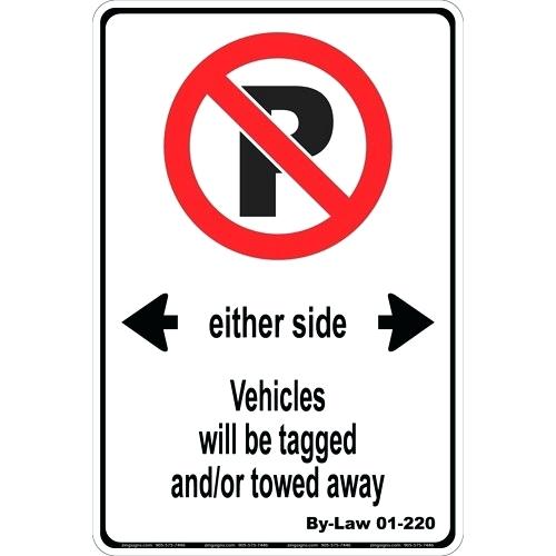 500x500 Sign No Parking Helpatics