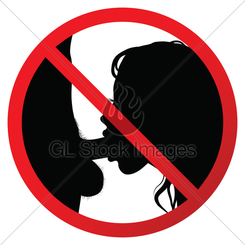 500x500 No Oral Sex Sign Vector Illustration Gl Stock Images