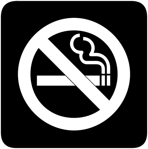 498x500 Vector Image Of Inverted Aiga Sign For No Smoking
