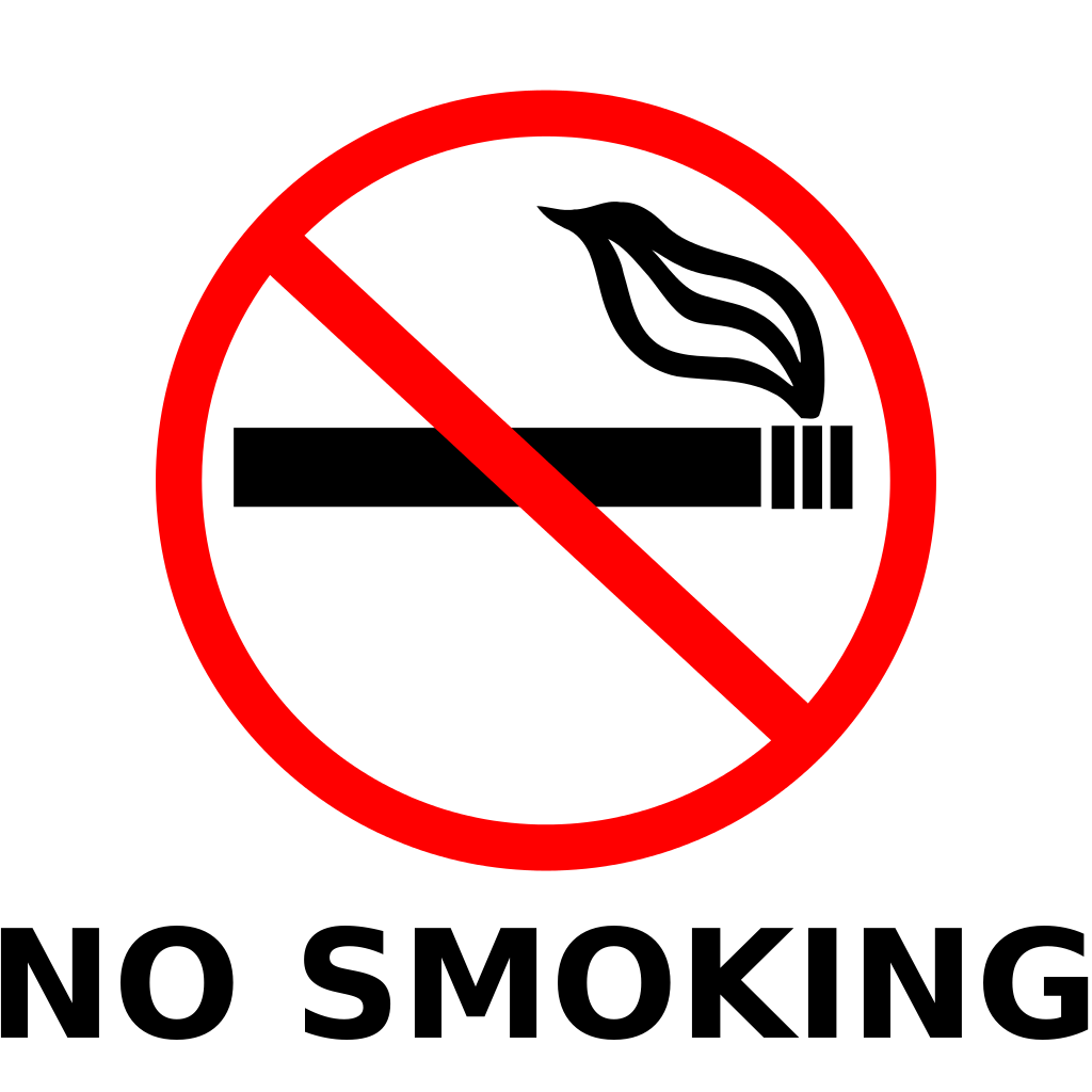 1024x1024 No Smoking Sign Vector Clipart Images Gallery For Free Download