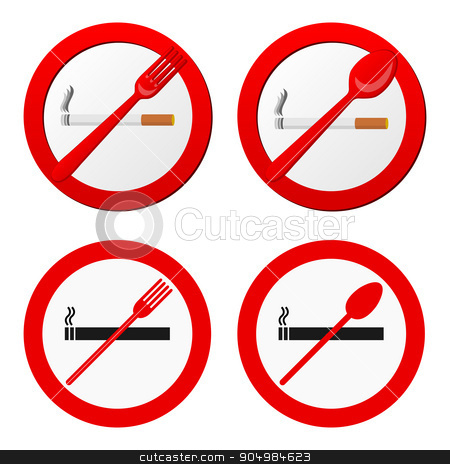 450x464 No Smoking Sign Vector Stock Vector
