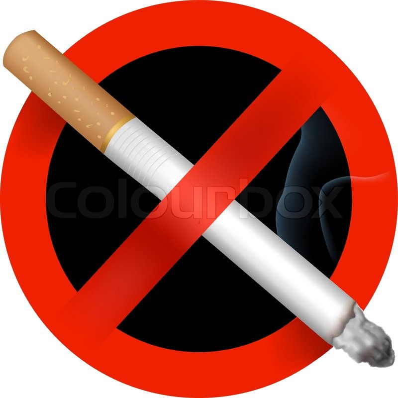 800x800 No Smoking Sign Vector Illustration Stock Vector Colourbox