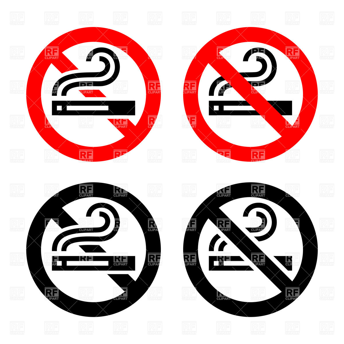 1200x1200 No Smoking Symbols Vector Image Of Signs, Symbols, Maps