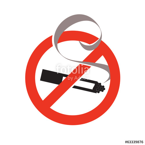 500x500 No Smoking Vector Format Stock Image And Royalty Free Vector