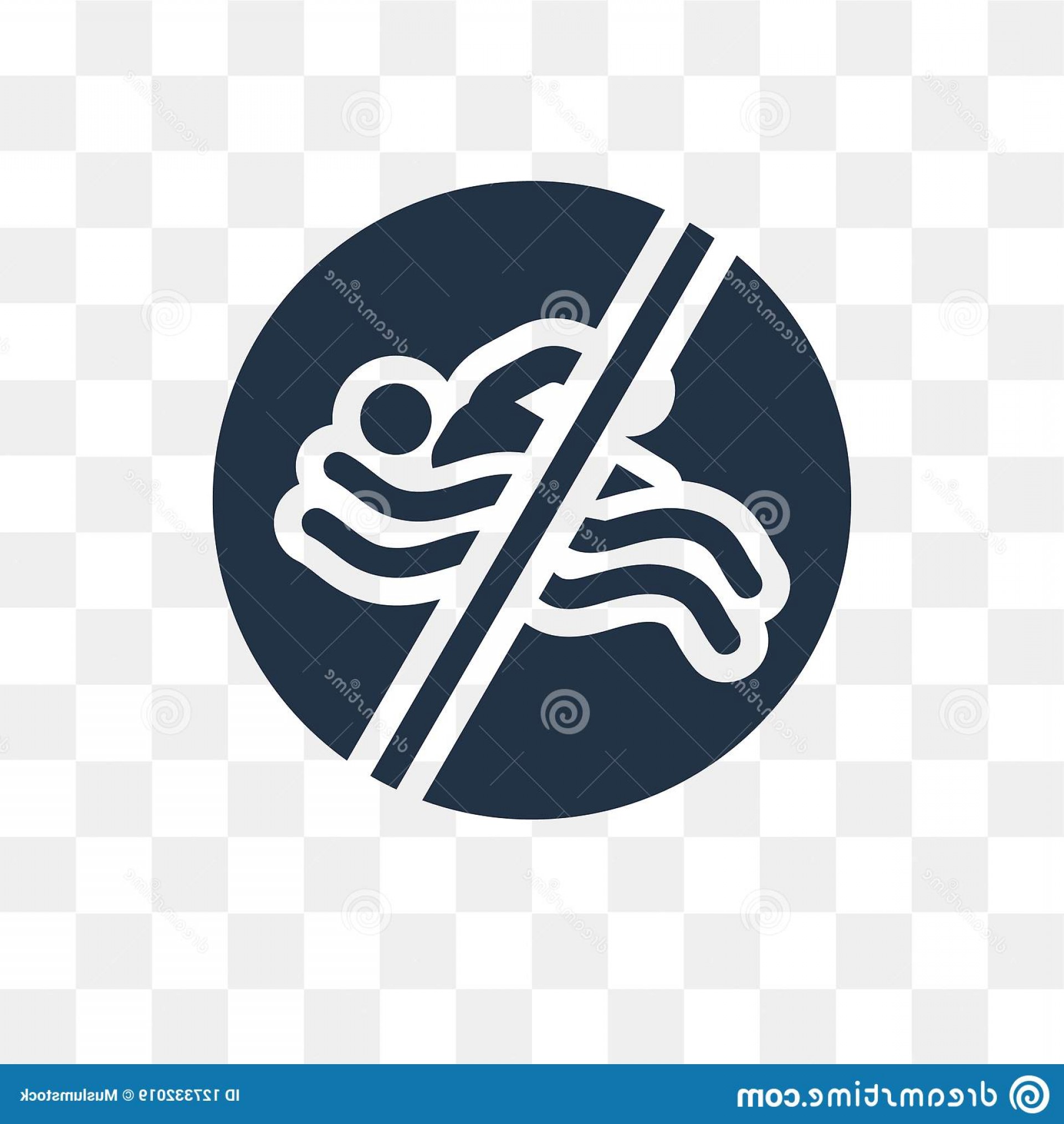 No Swimming Vector