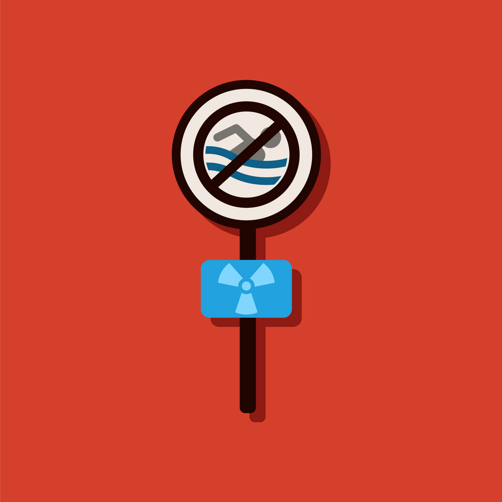 Flat Icon Design Collection No Swimming Sign In Vector 1000x1000 Flat Icon Design Collection No Swimming Sign In Vector