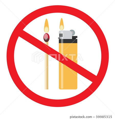 450x468 No Fire Vector Sign