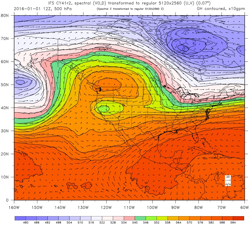 849x763 Visual Reference And Comparison Of Ecmwf Operational, Era