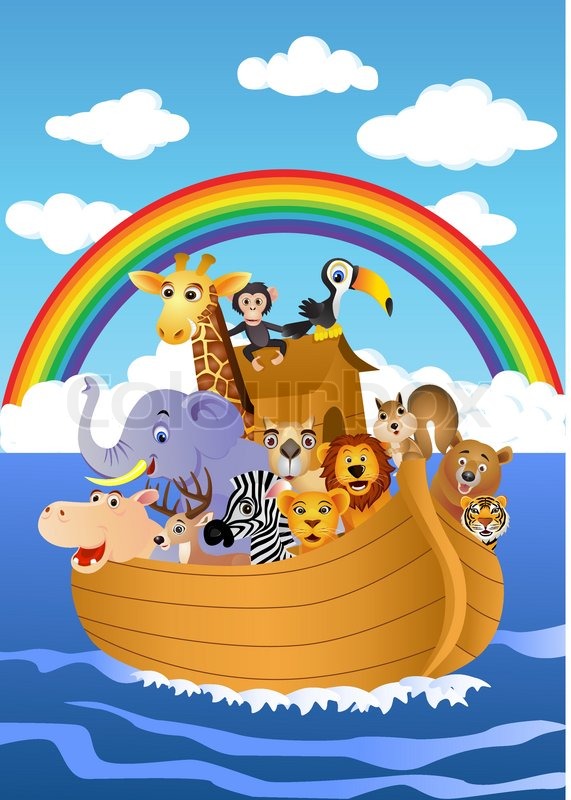 571x800 Noah's Ark Stock Vector Colourbox