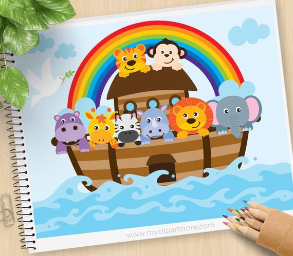 570x499 Noah's Ark Clipart, Bible Stories, Christian Clip Art, Jungle