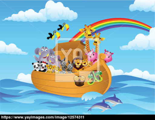 512x397 Noah's Ark Vector