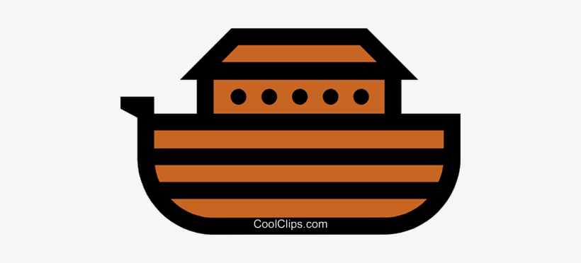 820x372 Symbol Of Noah's Ark Royalty Free Vector Clip Art Illustration