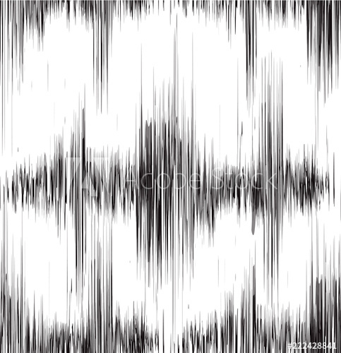 483x500 Seamless Black And White Texture With Vibration Sound Oscillation