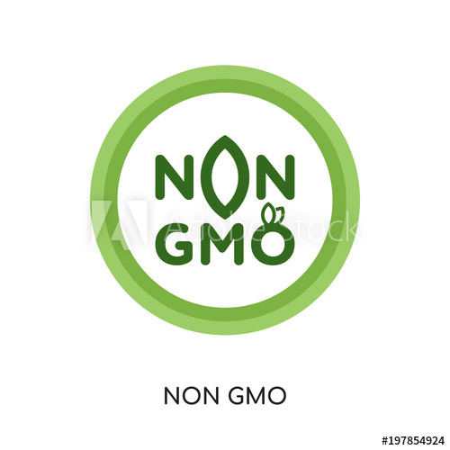 Non Gmo Logo Vector Isolated On White Background For Your Web 500x500 Non Gmo Logo Vector Isolated On White Background For Your Web