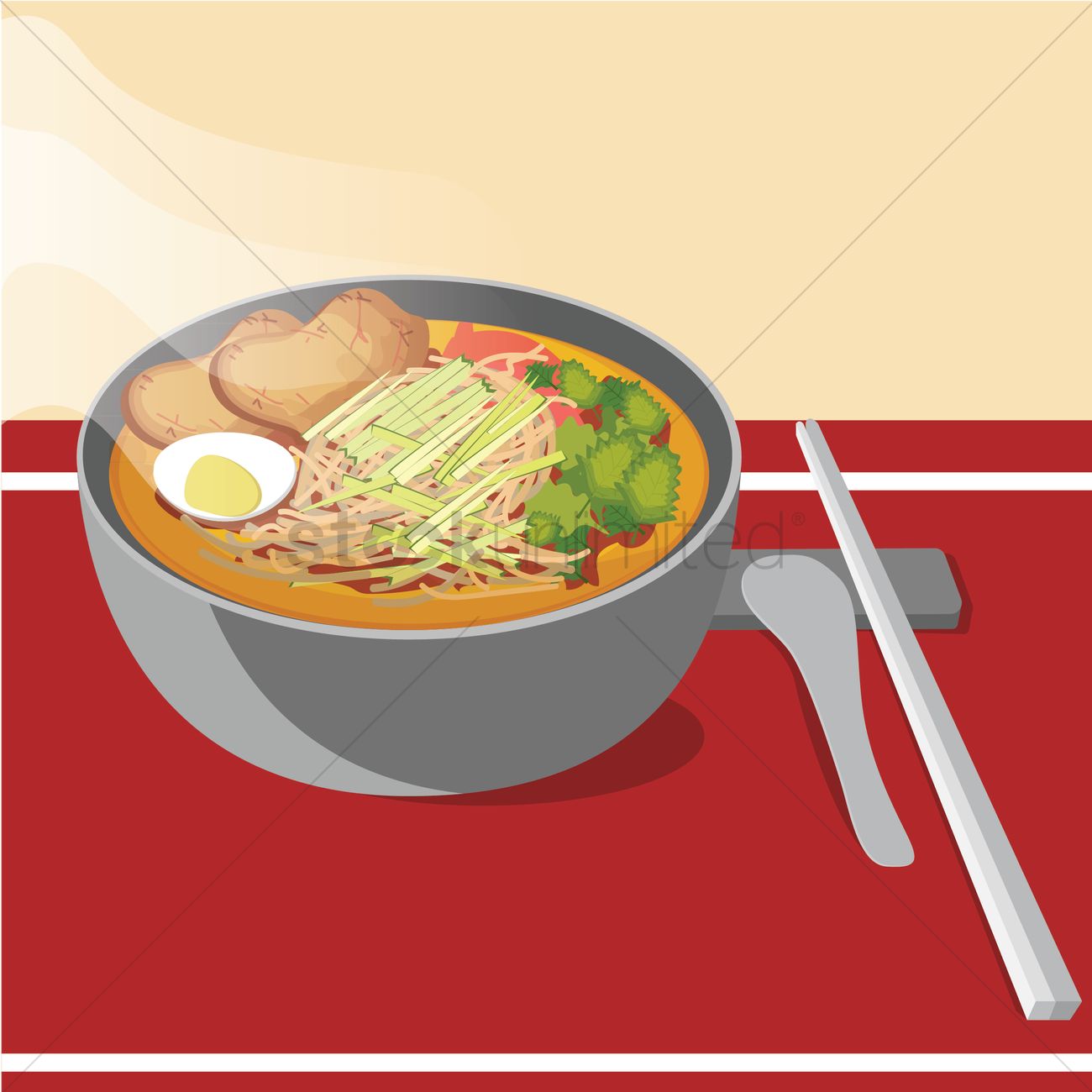 1300x1300 Ji Lin Yan Ji Cold Noodle Vector Image