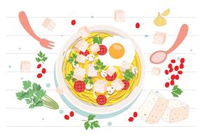 286x200 Noodles Free Vector Art