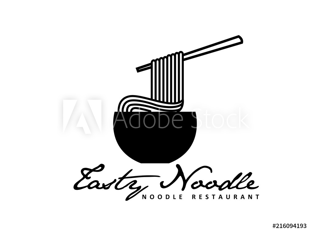 1000x750 Photo Art Print Noodle Vector Logo Europosters